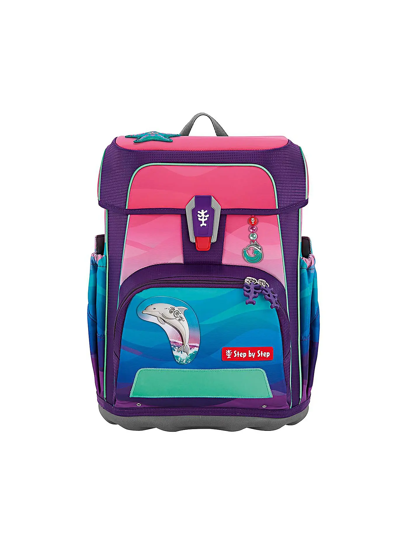 STEP BY STEP | Schultaschen Set 5-teilig  CLOUD Ocean Dolphin Lana | 